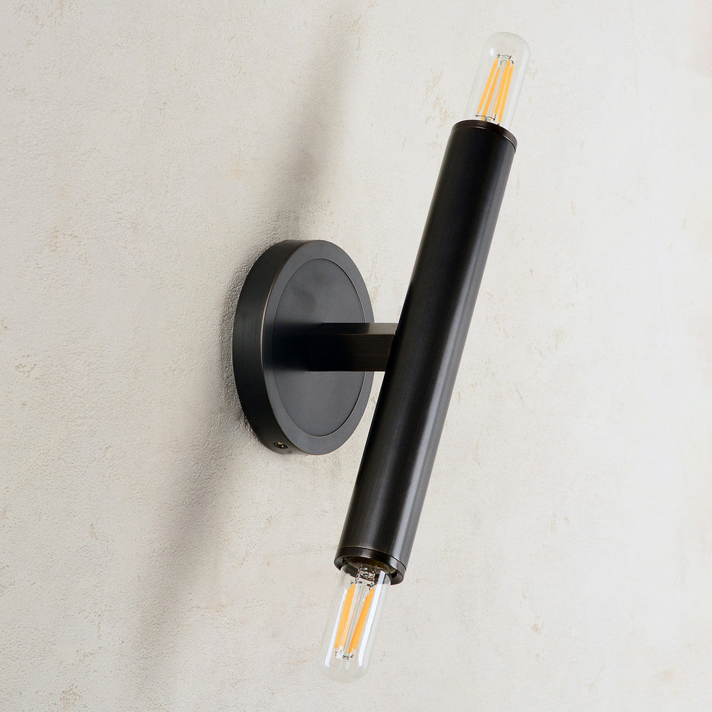 Patrick Modern Brass Sconce Bronze — Pamlamp