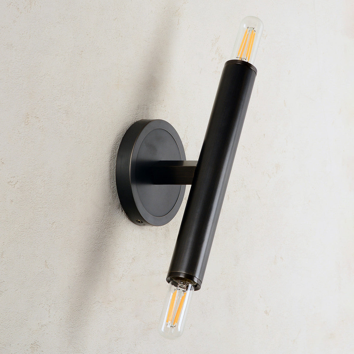 Patrick Modern Brass Sconce Bronze — Pamlamp