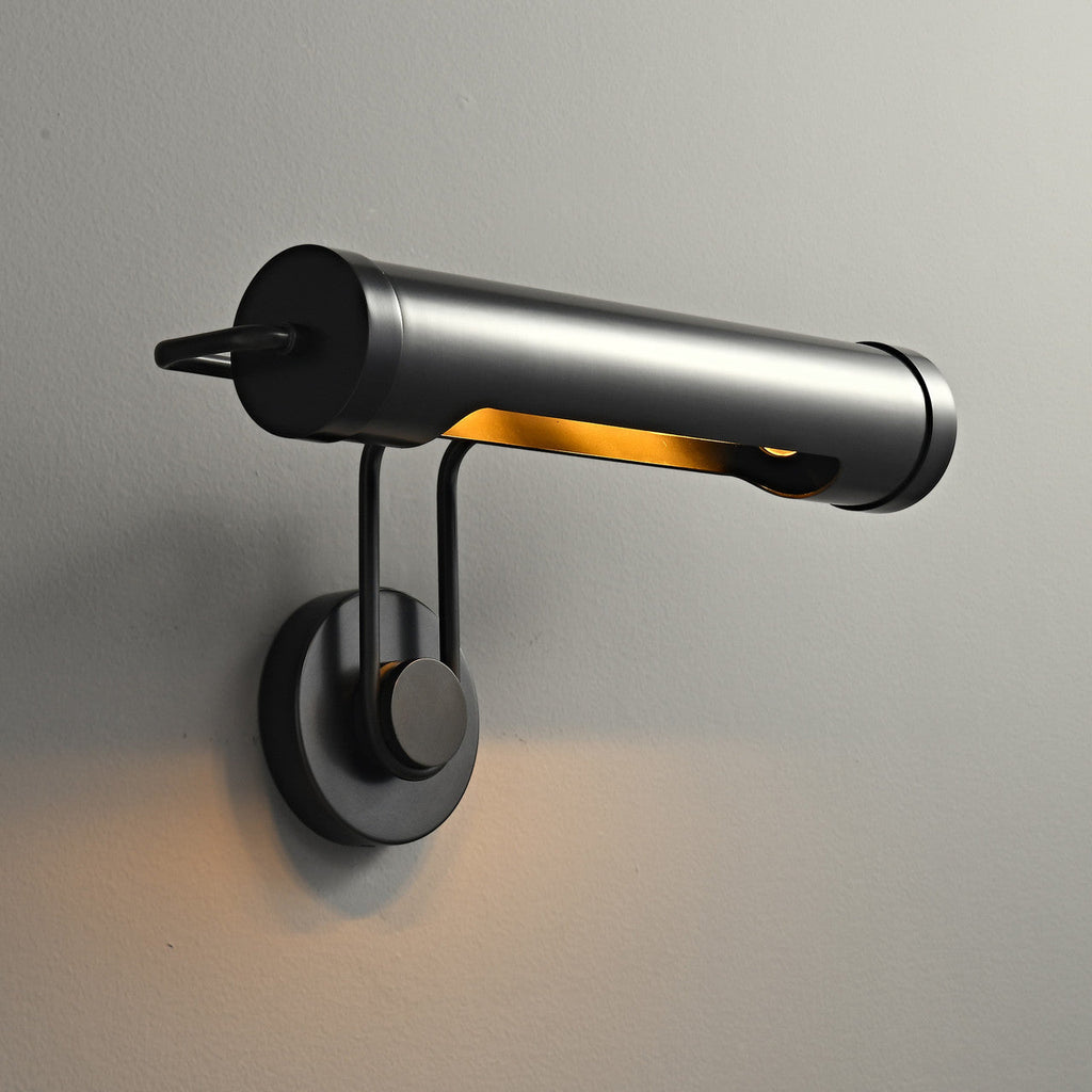 Chole Tube Modern Brass Picture Light — Pamlamp
