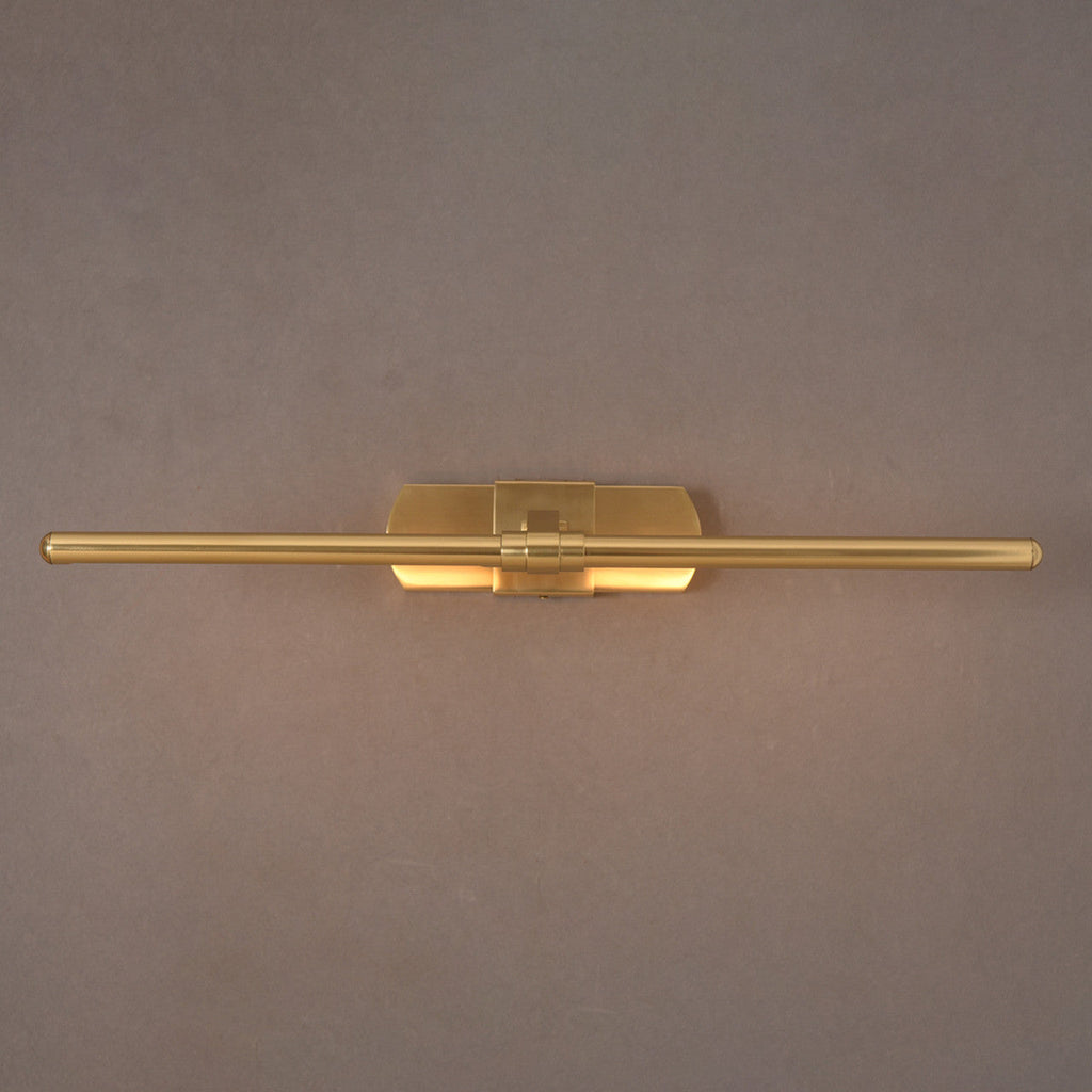 Vivaround Modern Brass Picture Vanity Light 24" — Pamlamp