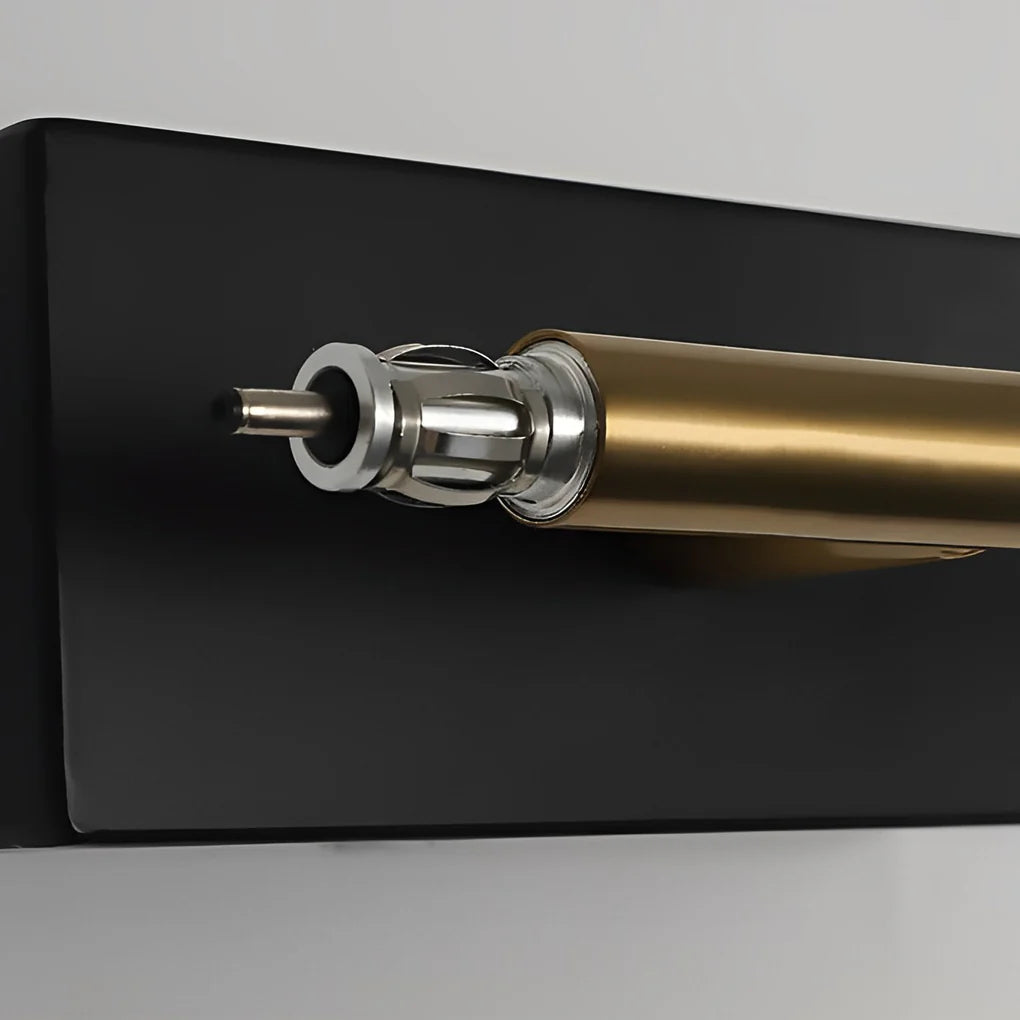 Modern Brass Gold LED Bathroom Vanity Light — Pamlamp
