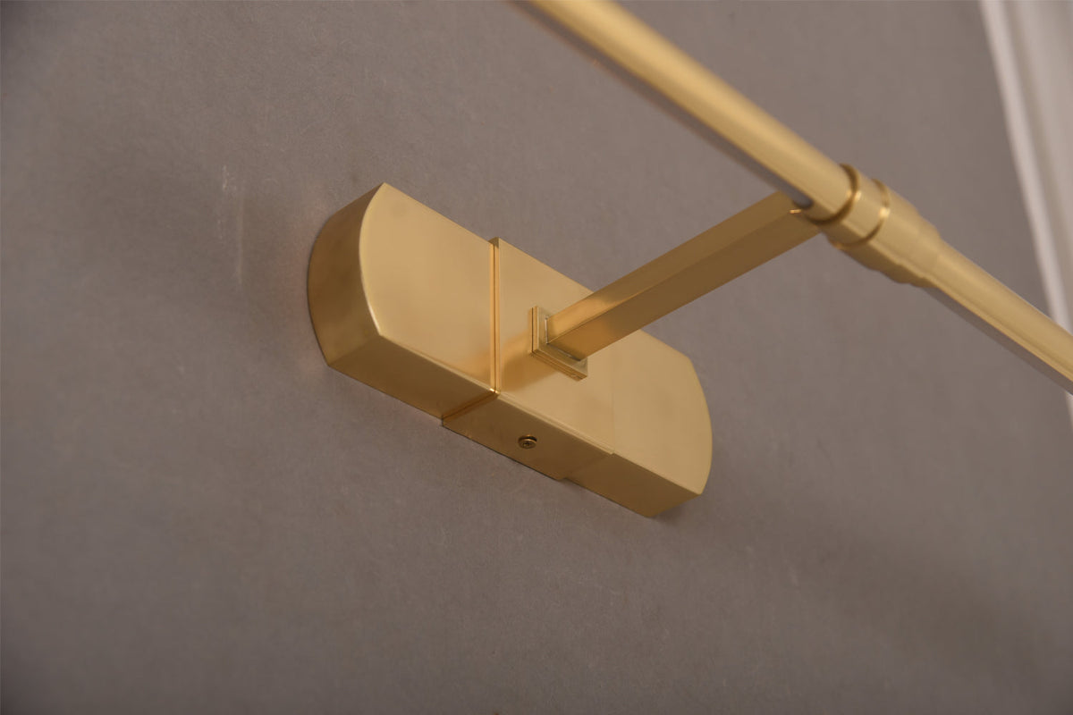 Vivaround Modern Brass Picture Vanity Light 24" — Pamlamp