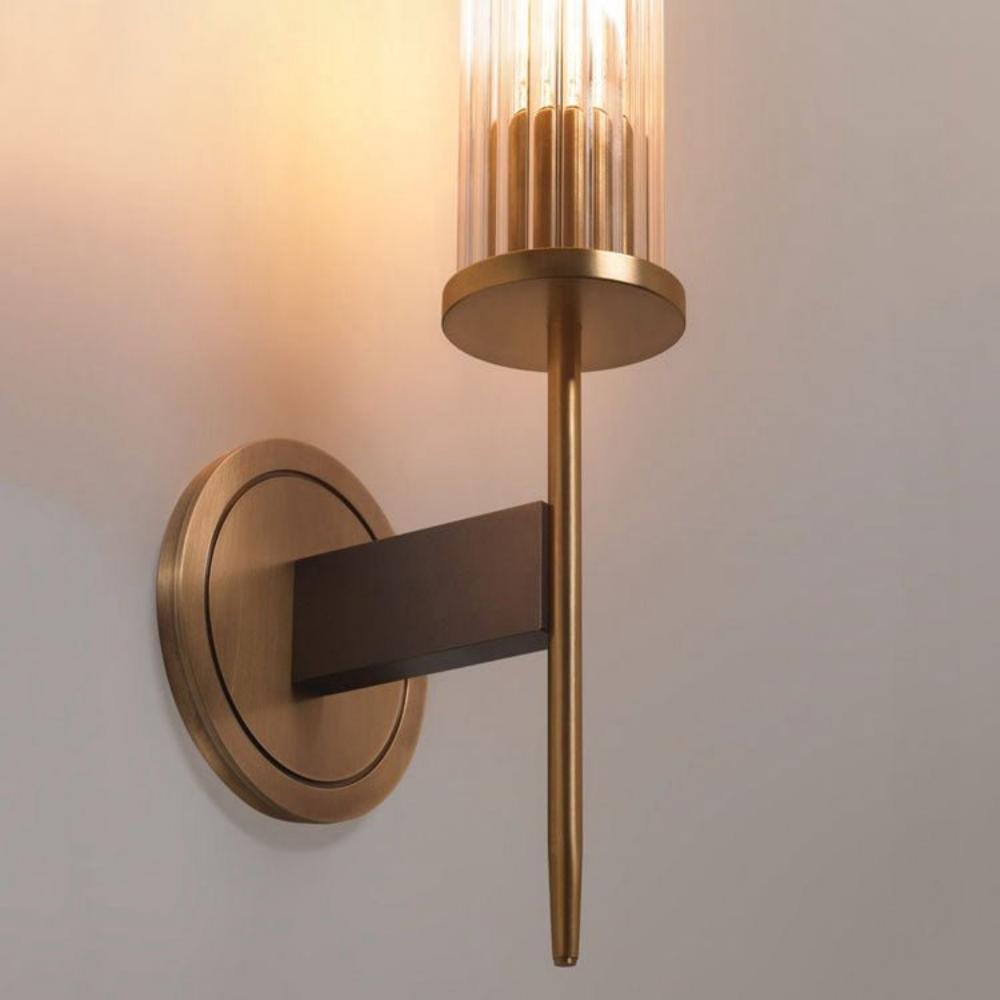 Modern Skylark Wall Sconce, Glass Wall Light — Pamlamp