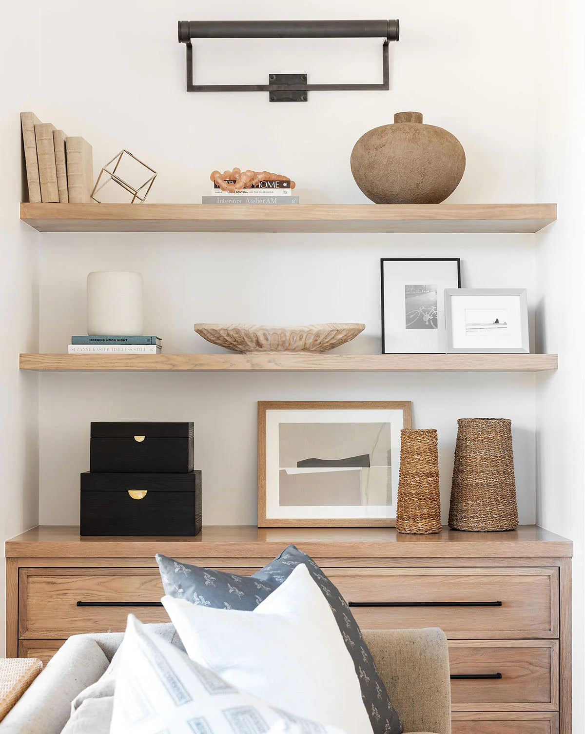 Cosmopolitan Modern Brass Picture Light — Pamlamp