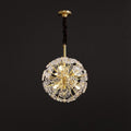 Dandelion Flowers Modern Crystal Spherical Chandelier Light — Pamlamp