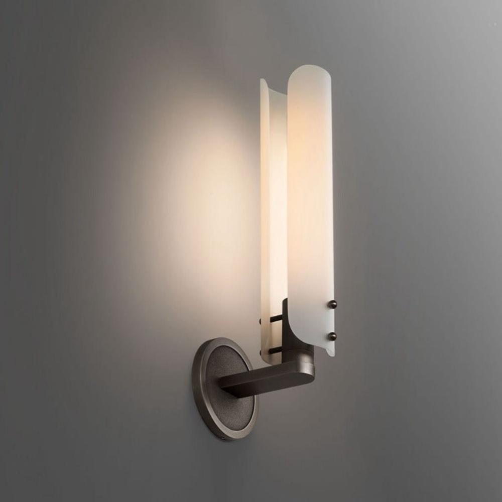 Alan Glass Sconce, Wall Lamps for Bedroom — Pamlamp