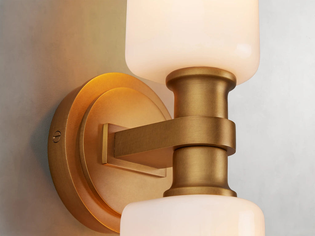 Modern Luxury Zayd Double Sconce — Pamlamp
