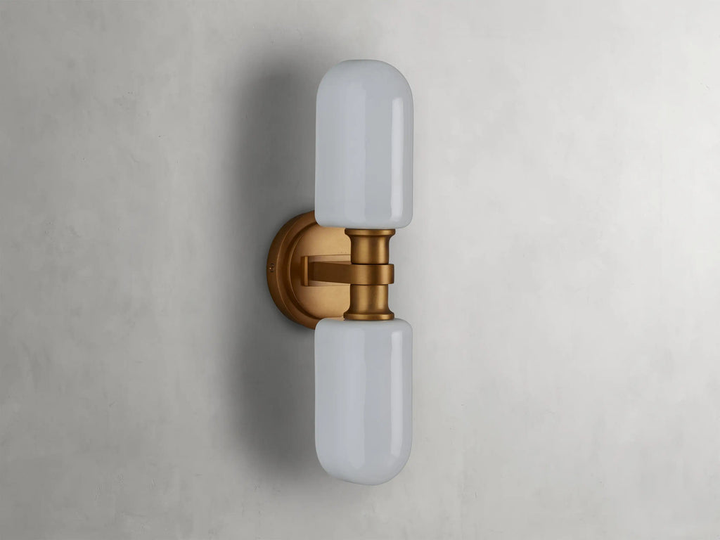 Modern Luxury Zayd Double Sconce — Pamlamp