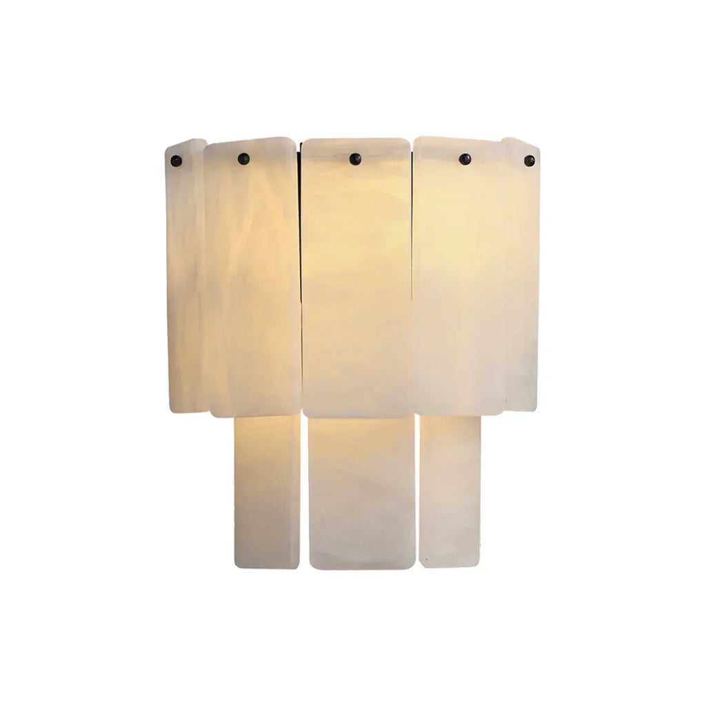 Blason Alabaster Wall Sconce — Pamlamp