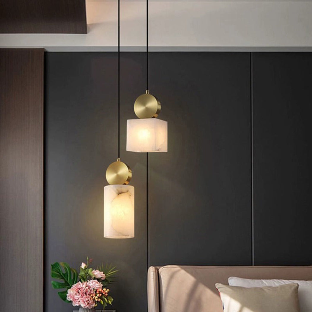Ginevra Alabaster Pendant Light — Pamlamp