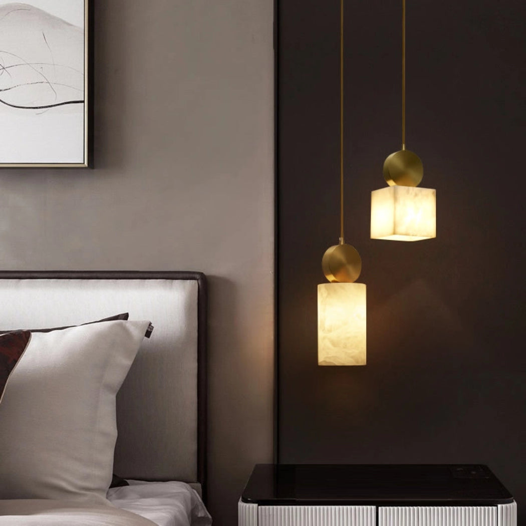 Ginevra Alabaster Pendant Light — Pamlamp