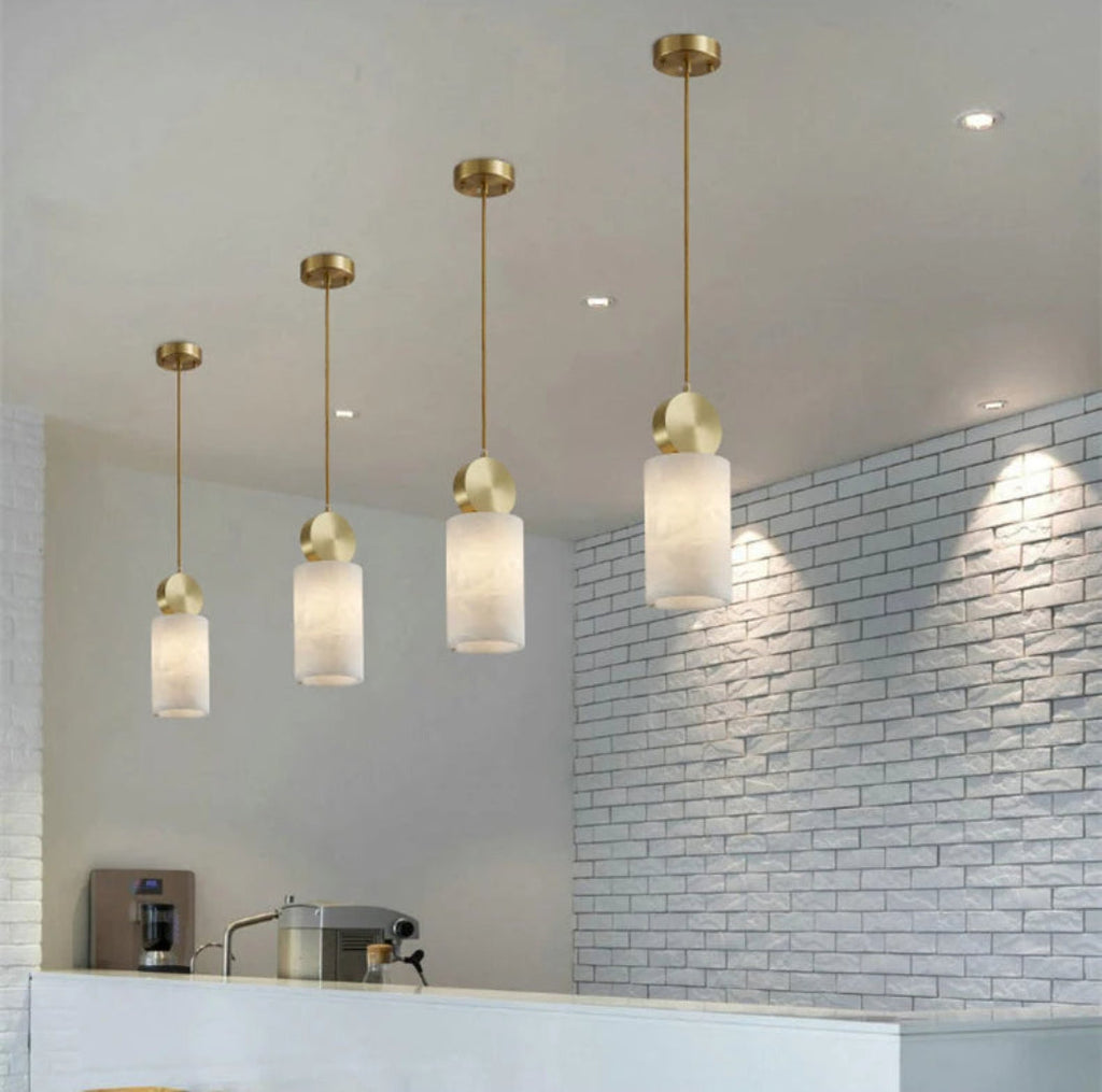 Ginevra Alabaster Pendant Light — Pamlamp
