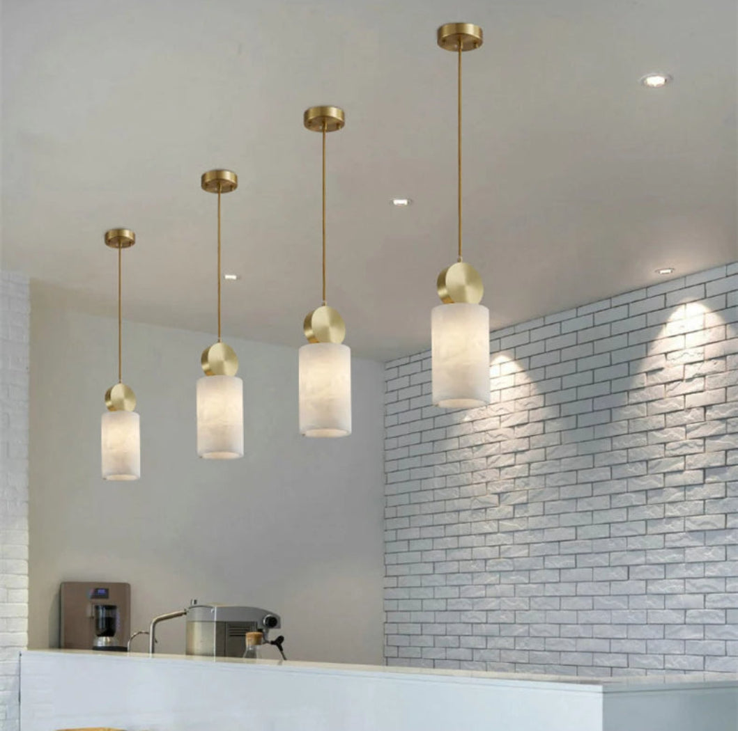 Ginevra Alabaster Pendant Light — Pamlamp