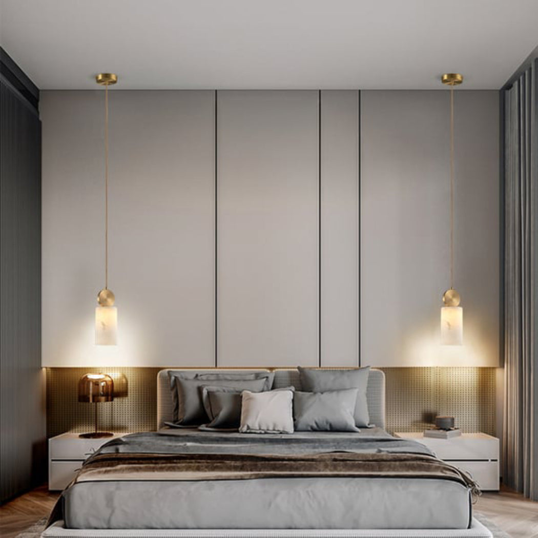 Ginevra Alabaster Pendant Light — Pamlamp