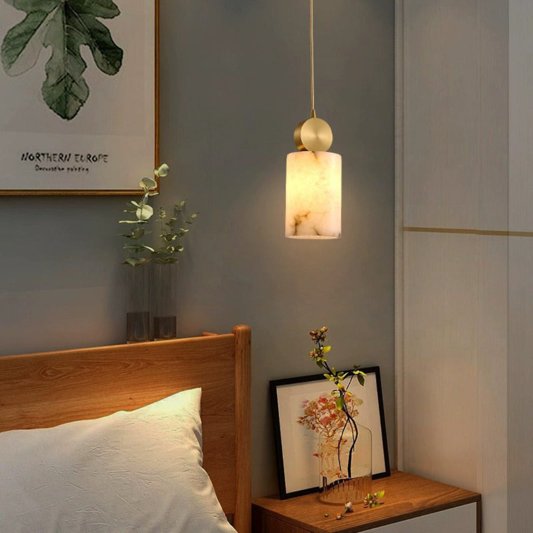 Ginevra Alabaster Pendant Light — Pamlamp