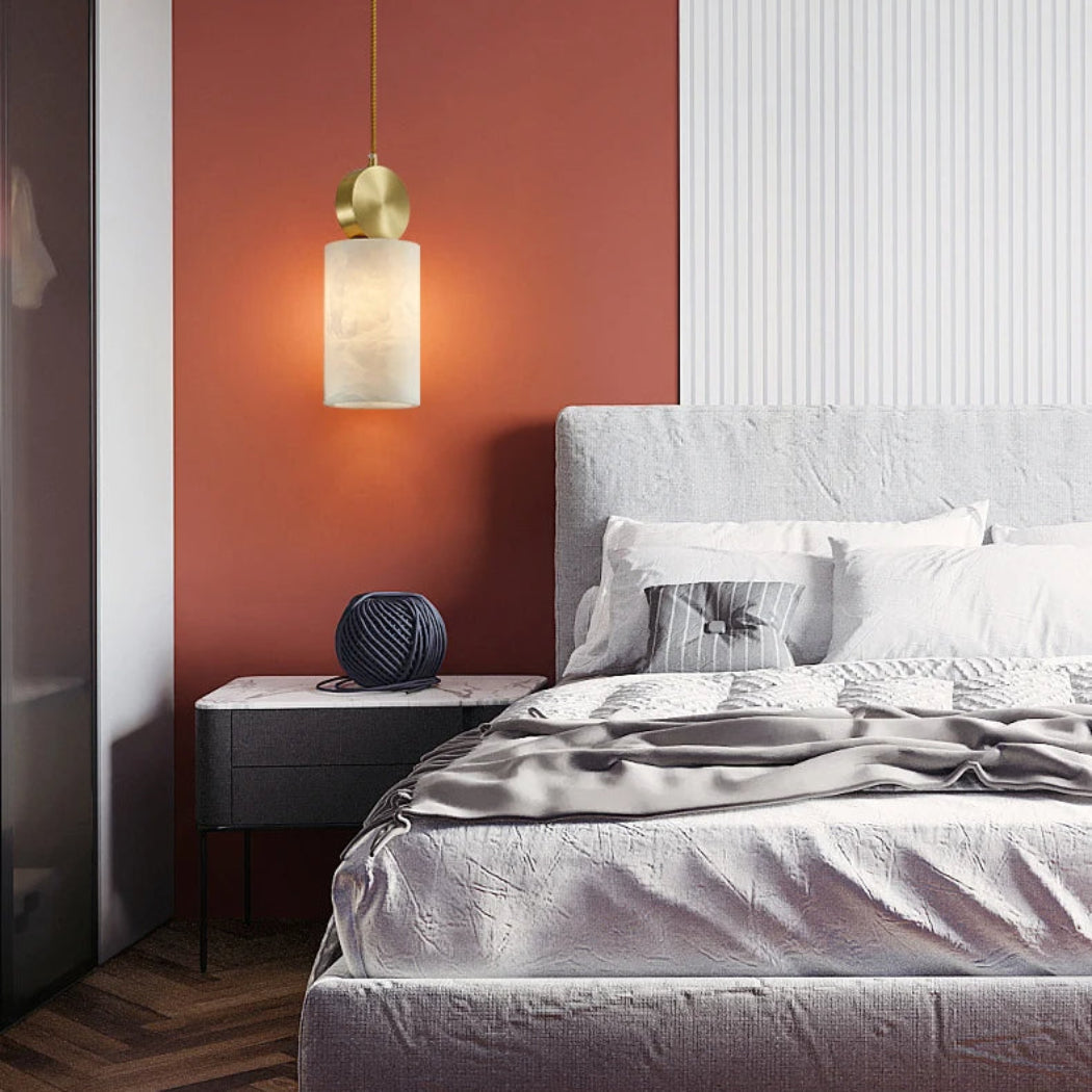 Ginevra Alabaster Pendant Light — Pamlamp