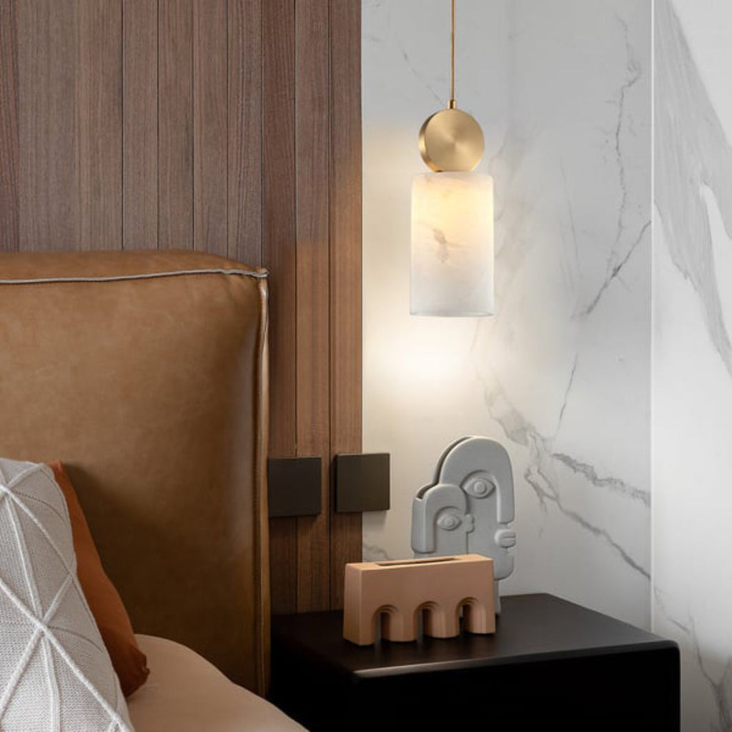 Ginevra Alabaster Pendant Light — Pamlamp