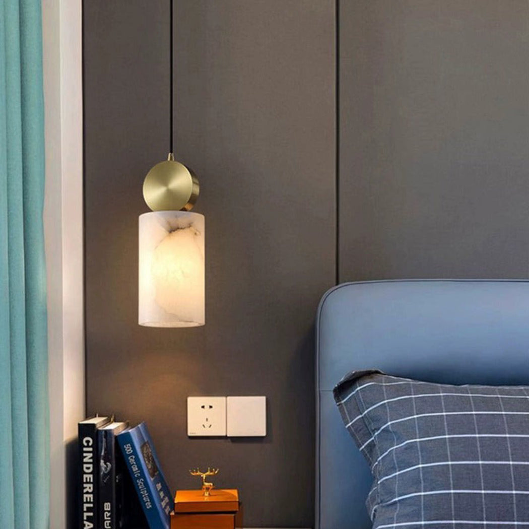 Ginevra Alabaster Pendant Light — Pamlamp