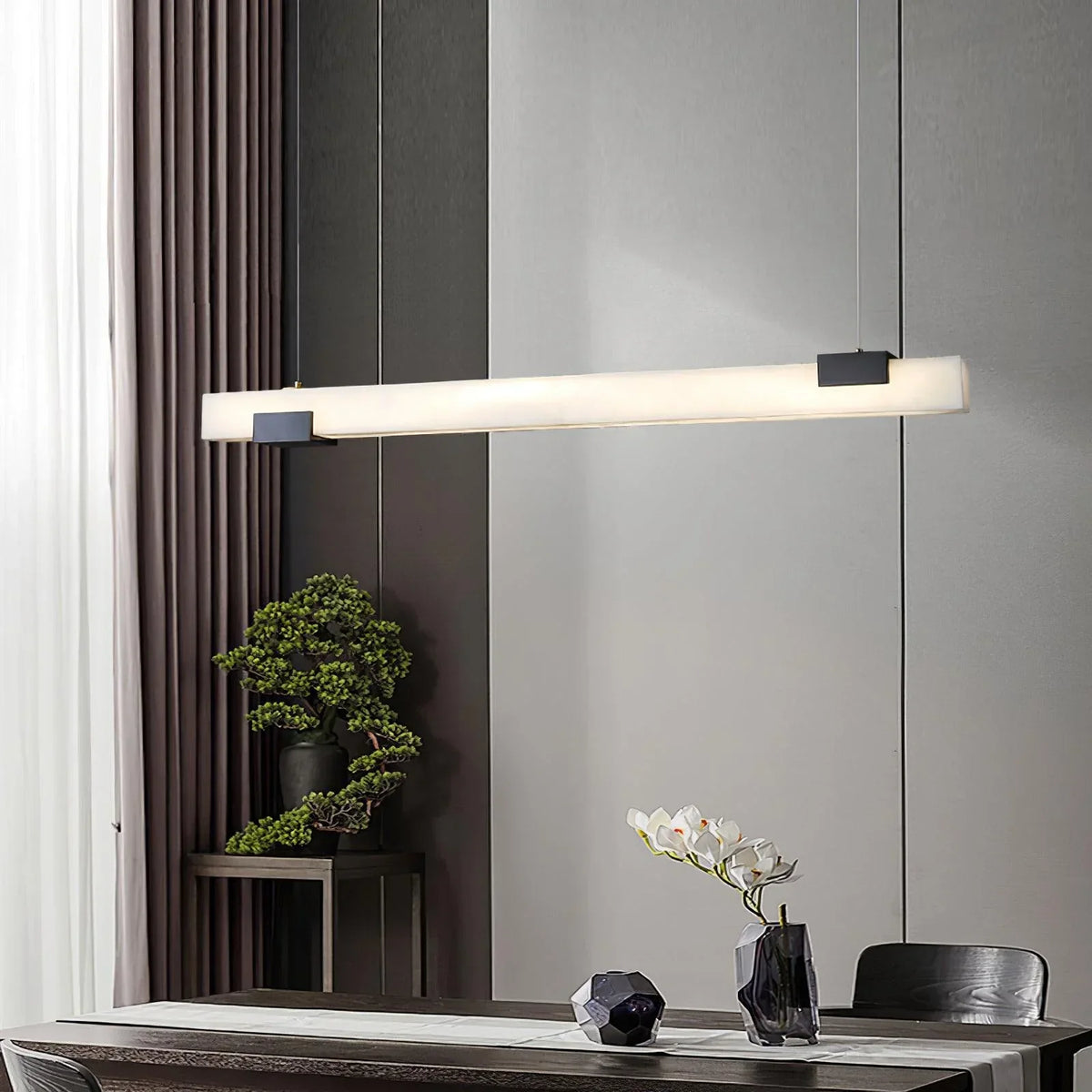 Cary Alabaster LED Pendant Light — Pamlamp