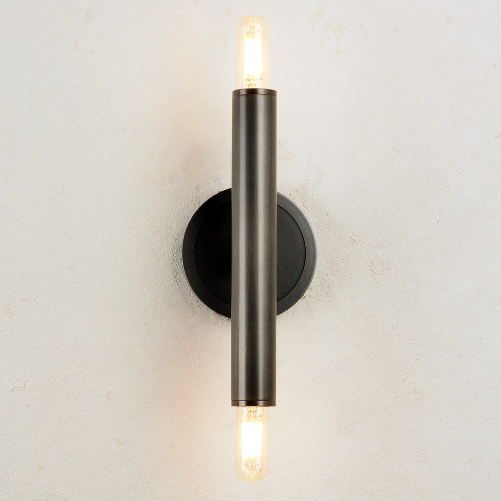 Patrick Modern Brass Sconce Bronze — Pamlamp