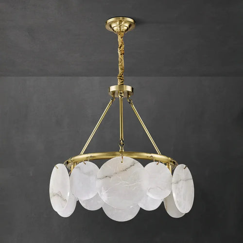 Calamete Alabaster Chandelier — Pamlamp