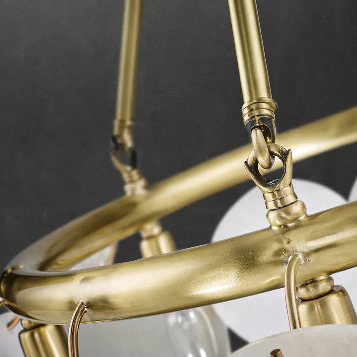 Calamete Alabaster Chandelier — Pamlamp