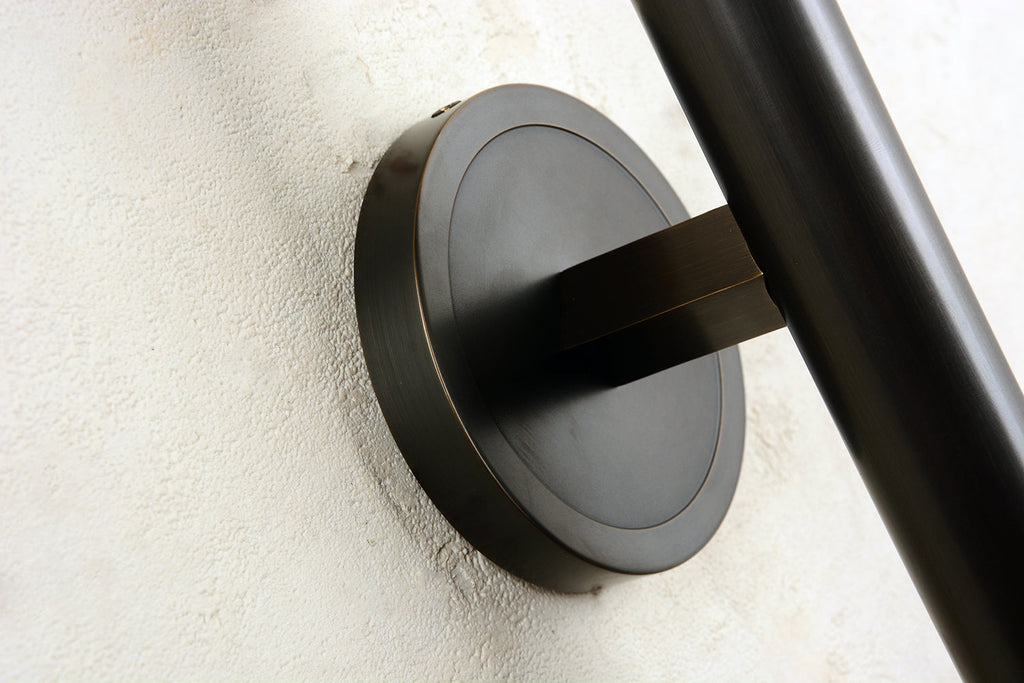 Patrick Modern Brass Sconce Bronze — Pamlamp