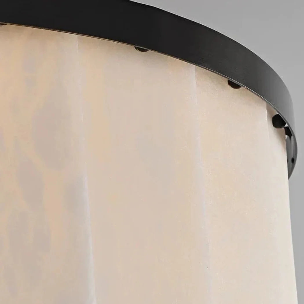 Natural Alabaster Chandelier — Pamlamp